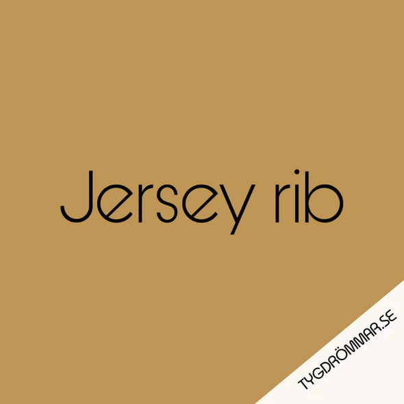 Curry - Jersey rib biologique
