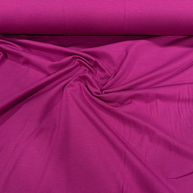Rose violeta - jersey coton spandex Collection certifiée Oeko-Tex