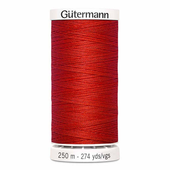 Fil GÜTERMANN 250m: #405 - rouge flamme