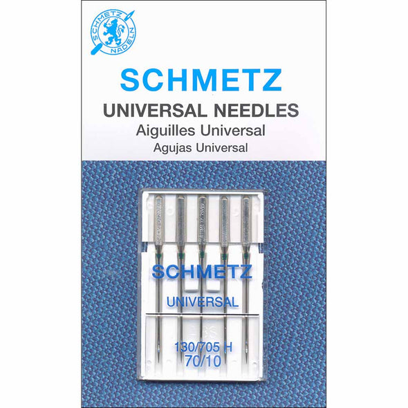 Aiguilles universelles SCHMETZ #1708 sur carton - 70/10 - 5 unités