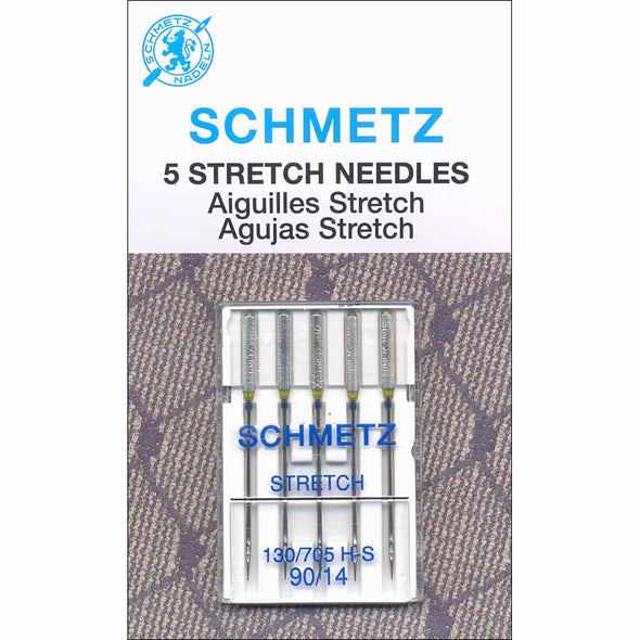 Aiguilles à tricot SCHMETZ #1713 sur carton - 90/14 - 5 unités